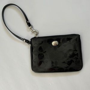 Coach Signature Wristlet Mini bag